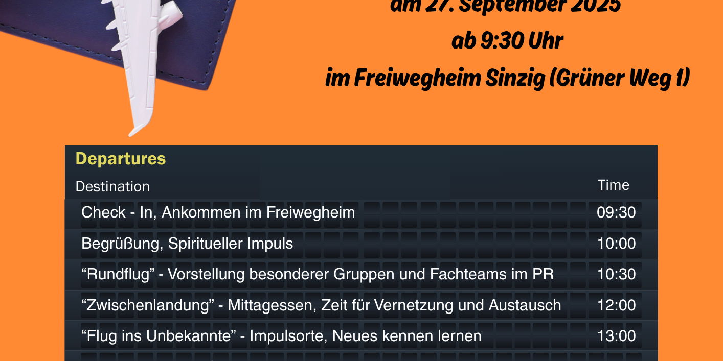 Plakat zweite Synodalversammlung 2025