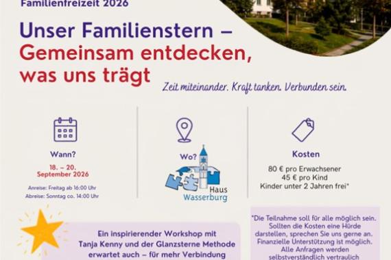 Flyer Familienwochenende