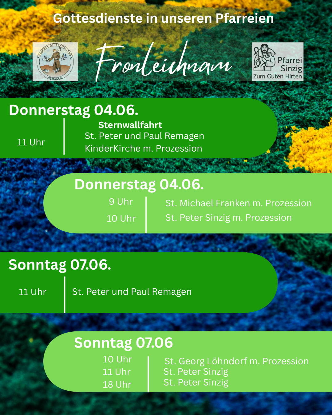 Flyer fronleichnam