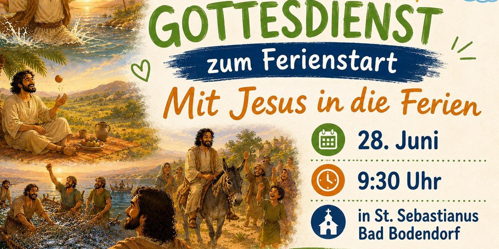 Plakat Familiengottesdienst 28.06. Bodendorf